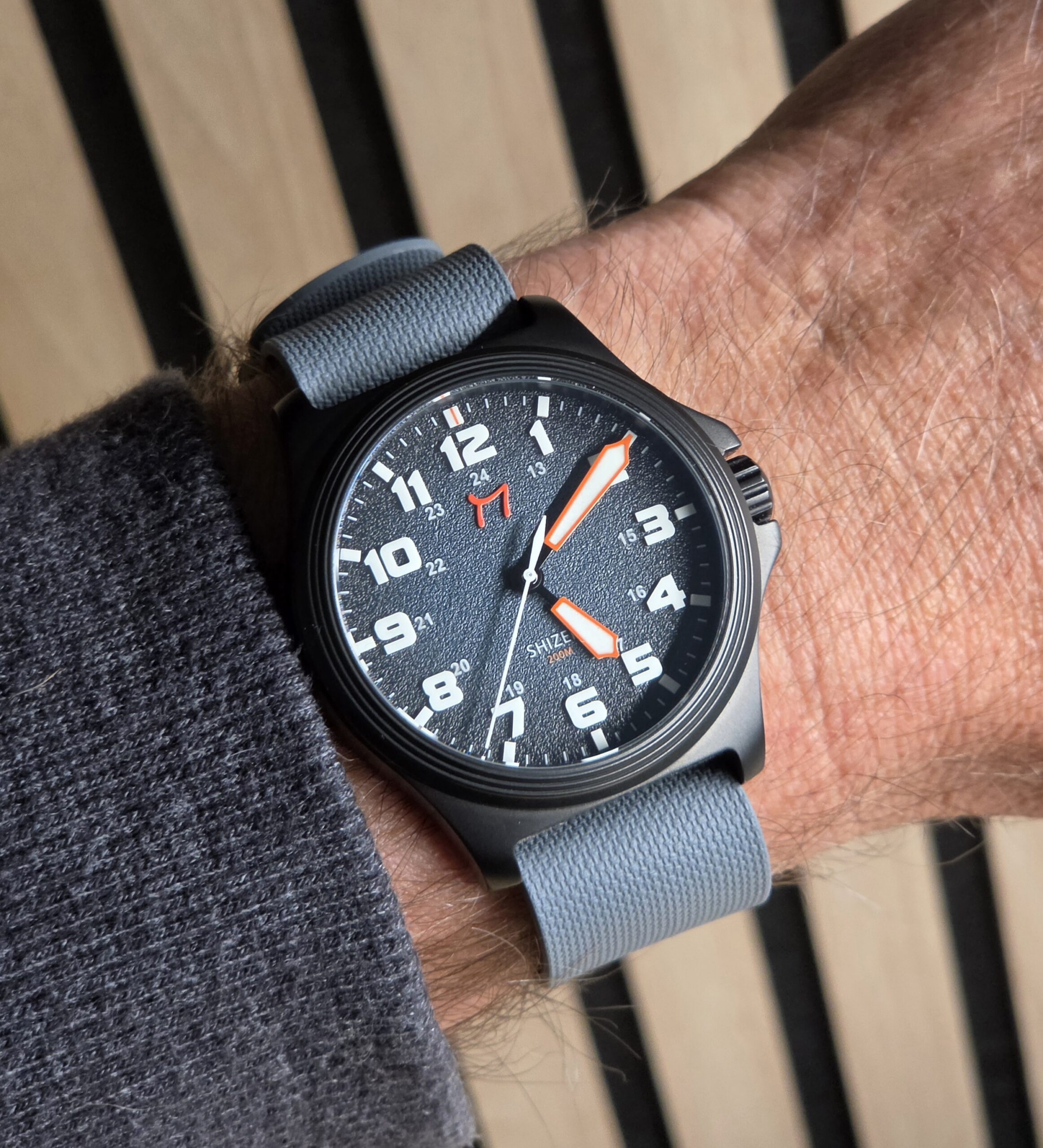 Shizen - 38MM - DLC Coated Field Watch - Fixed Lugs - PRE-ORDER SALE - Image 12
